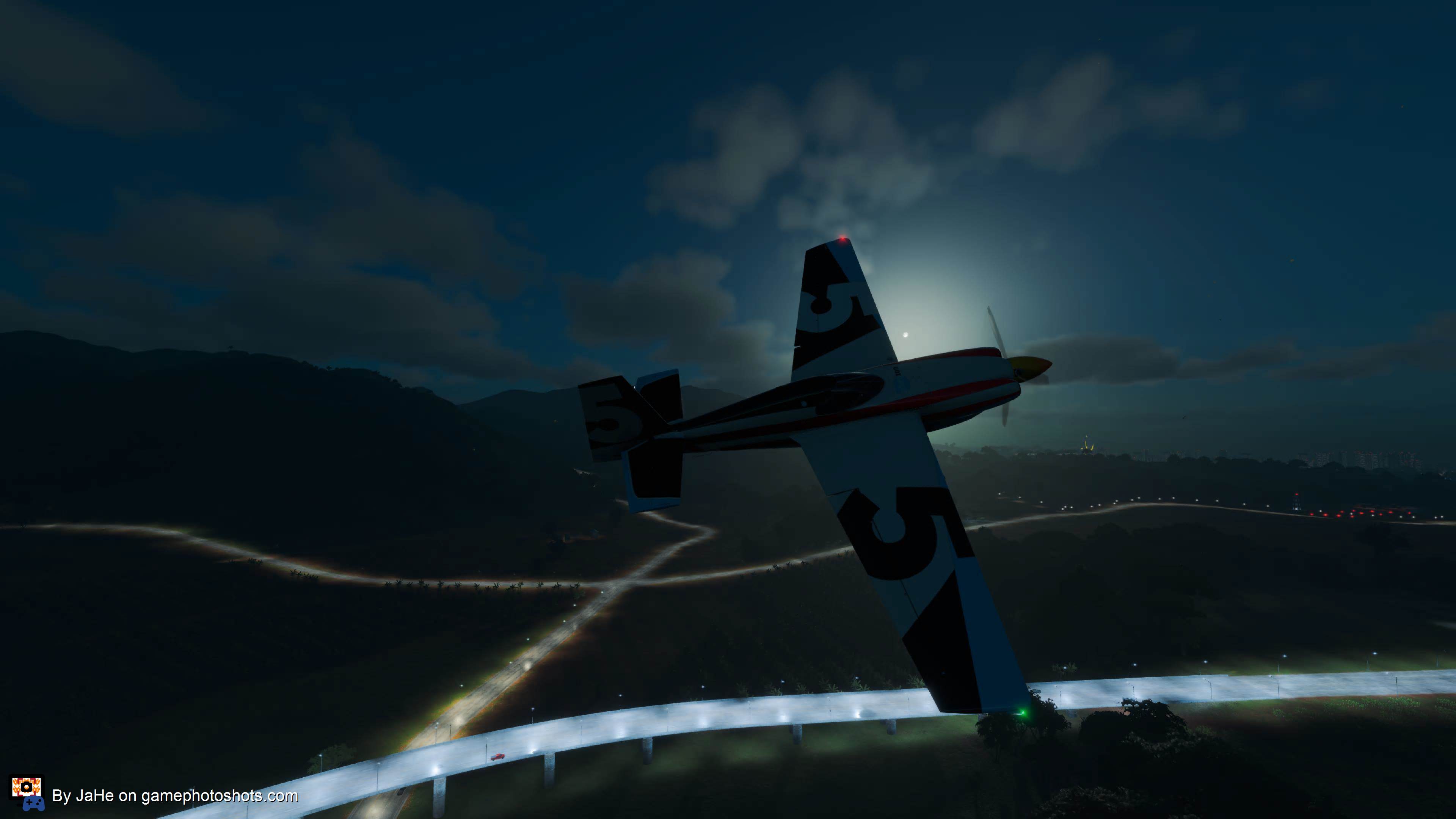 Flying at night