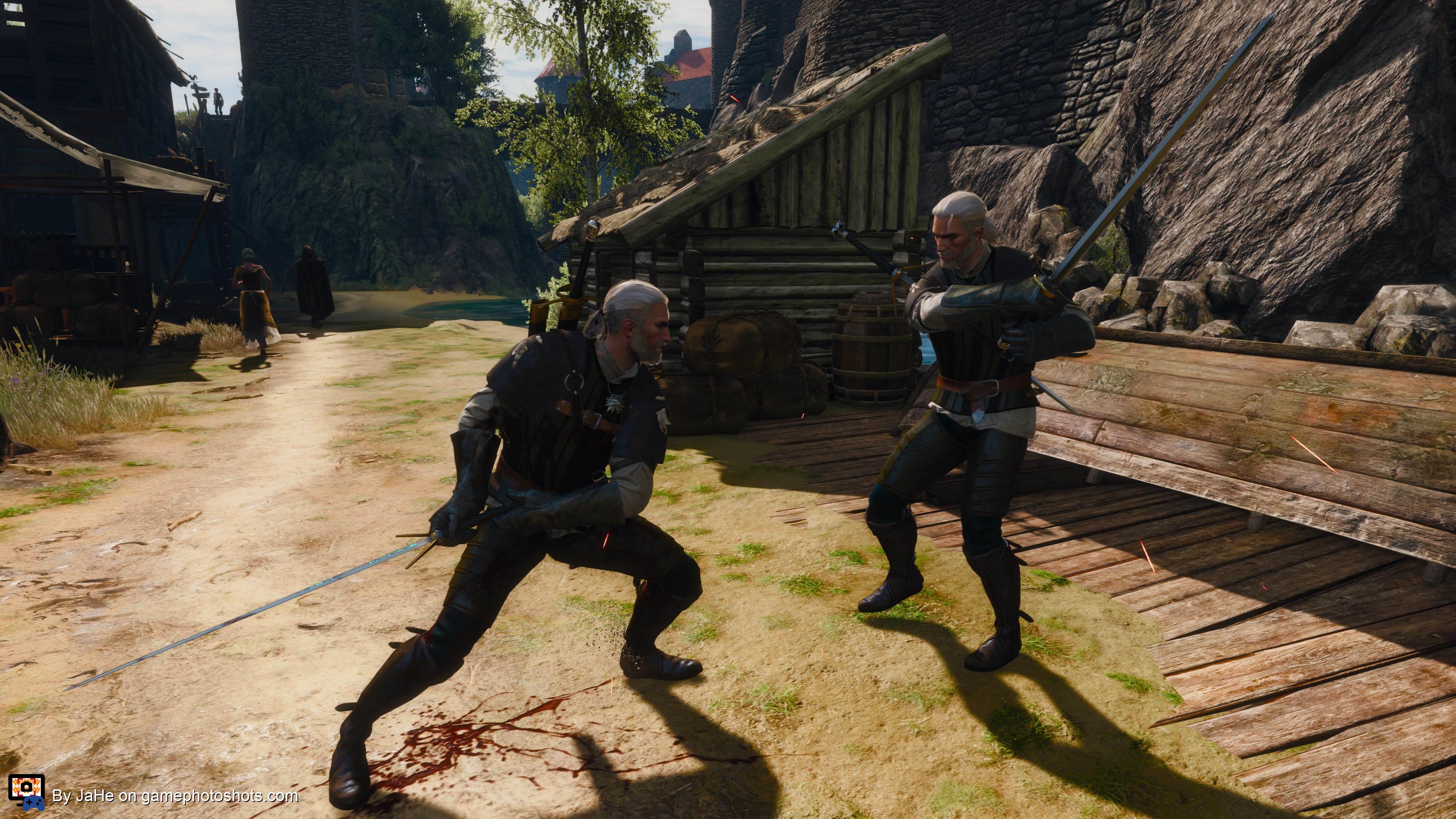 Geralt vs Doppler Geralt