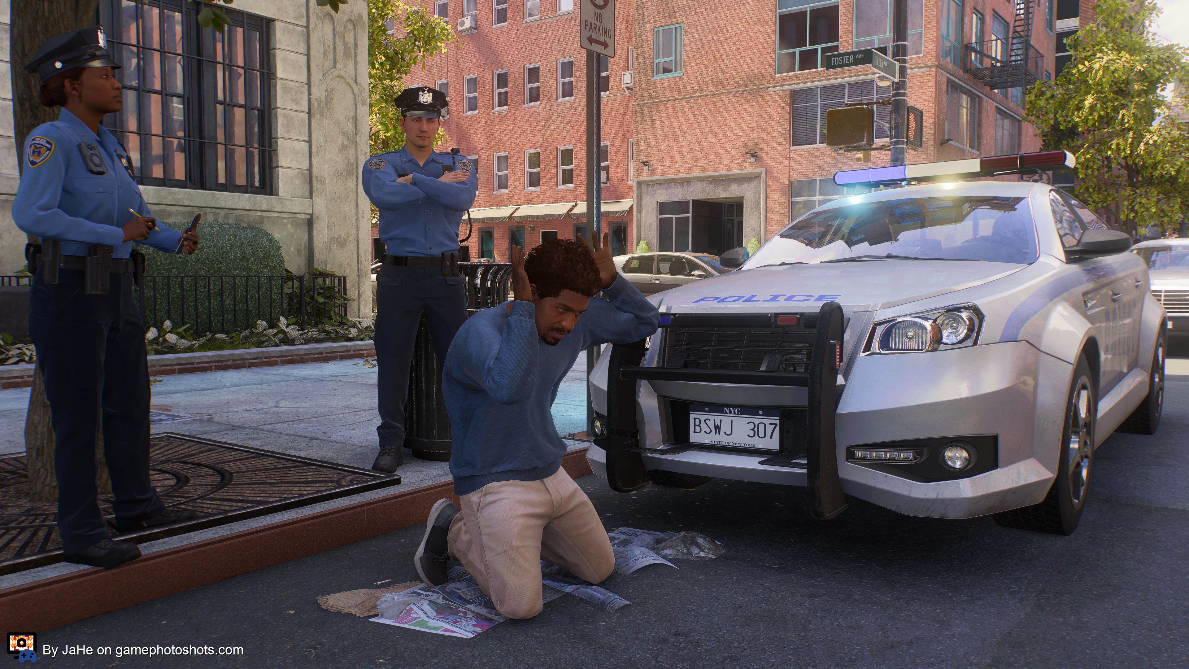 Guy gets arrested