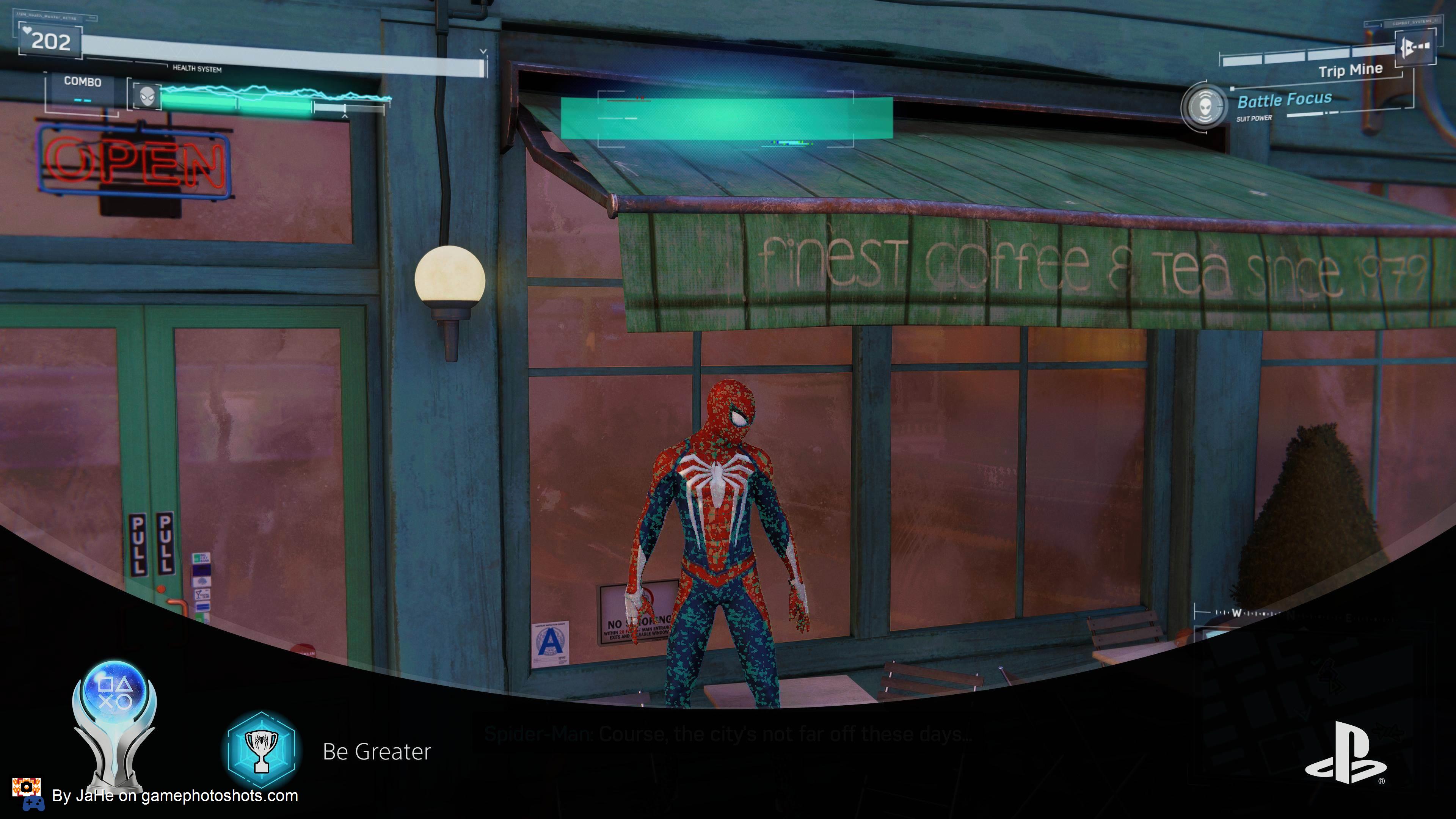 Spider-man remastered Platinum