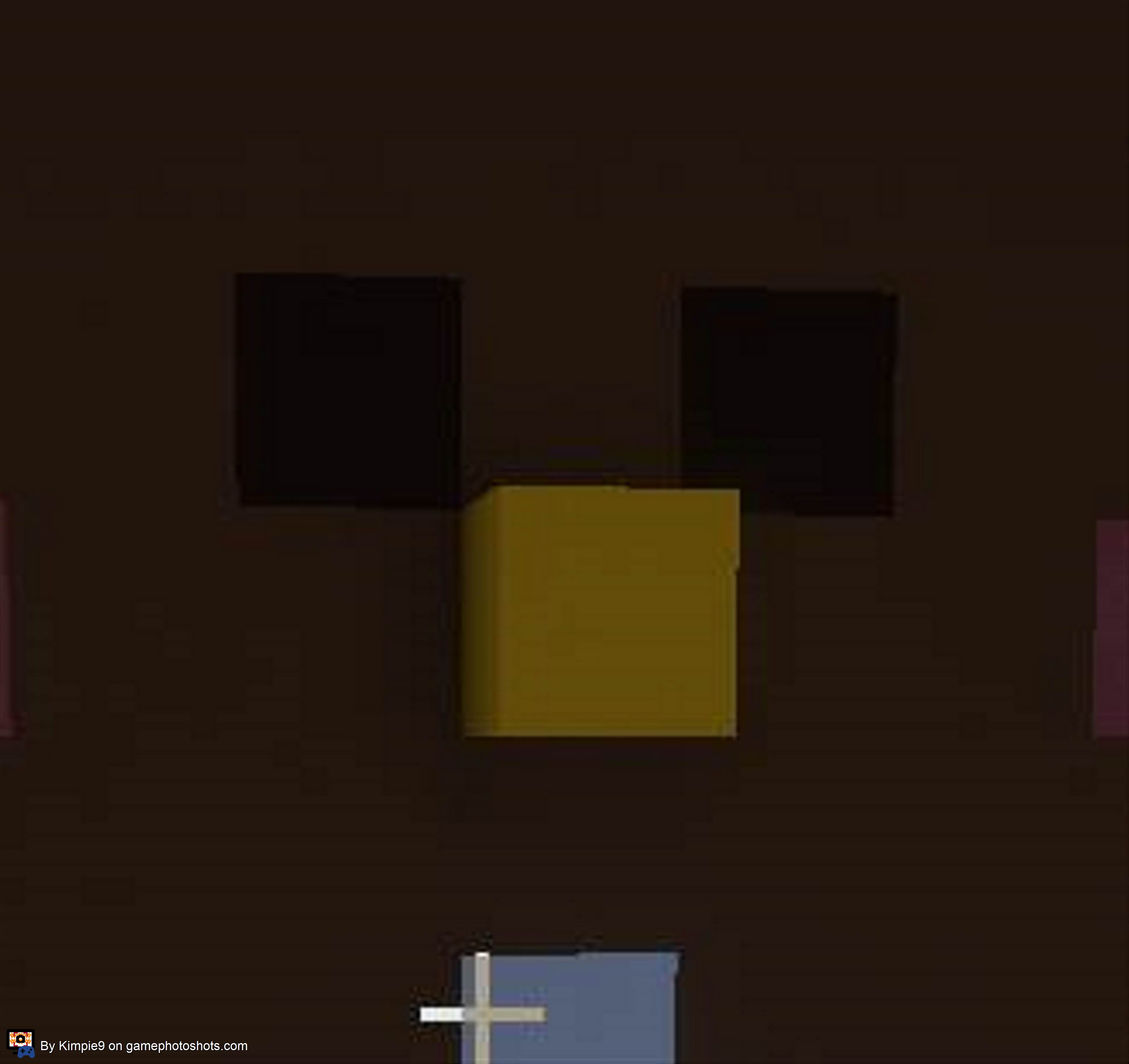 Cute little chicken face built minecraft