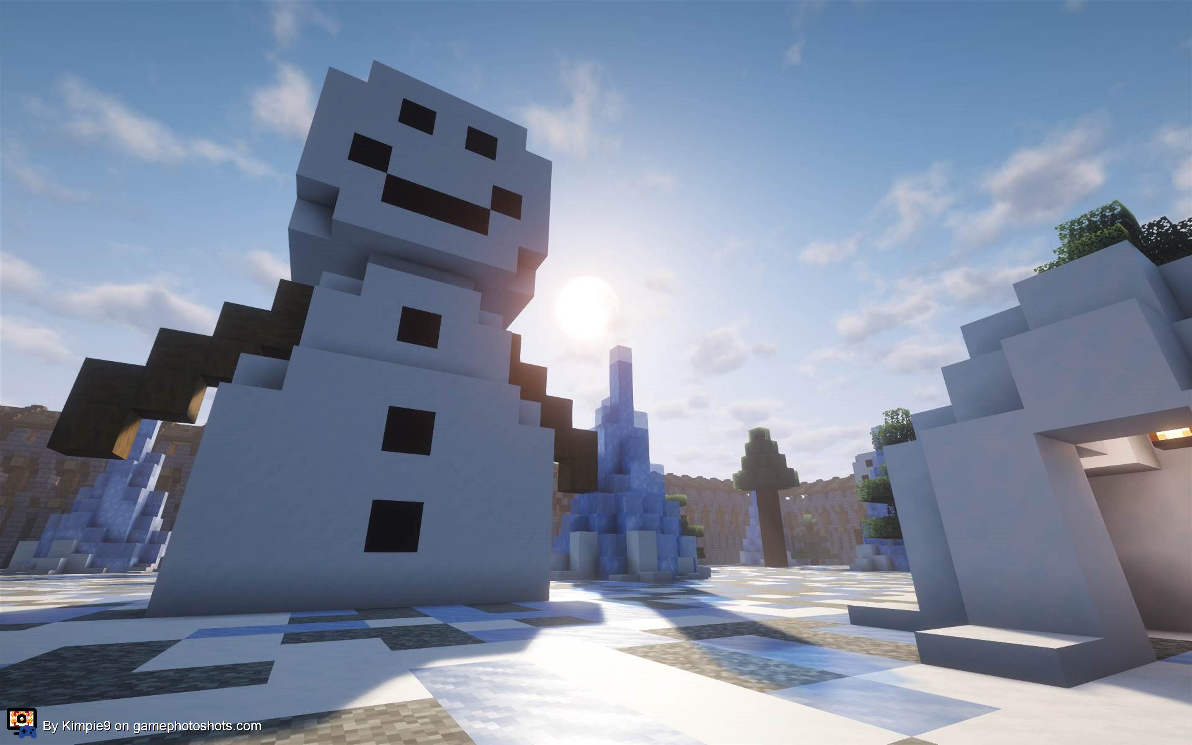 Minecraft Giant Snowman